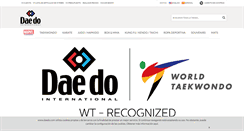 Desktop Screenshot of daedo.com